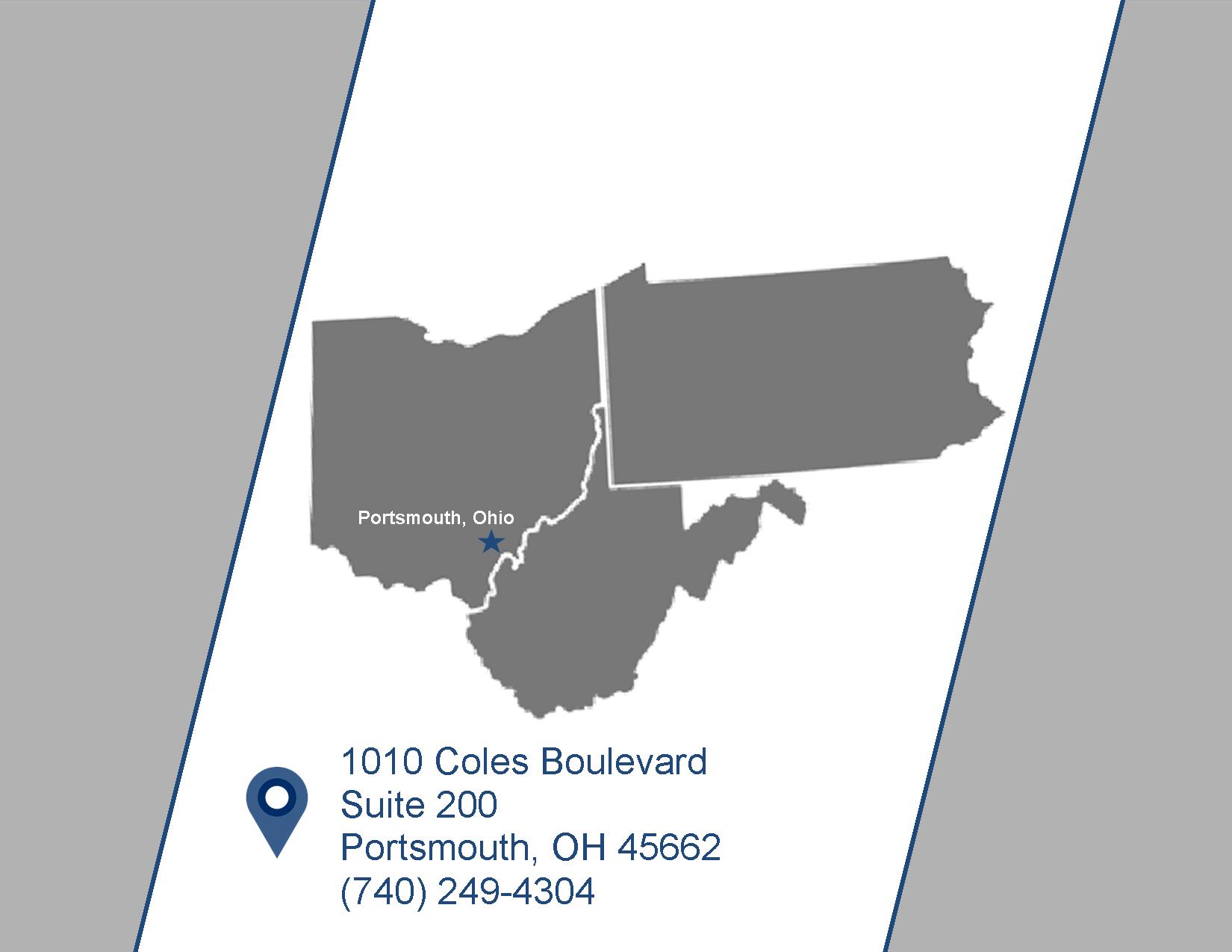 Ohio office location in Portsmouth