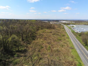 aerial photo, site documentation